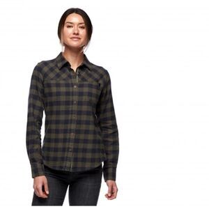 Girl Krazy Green & Blue Plaid Button Down Lightweight Flannel (Size: XS)